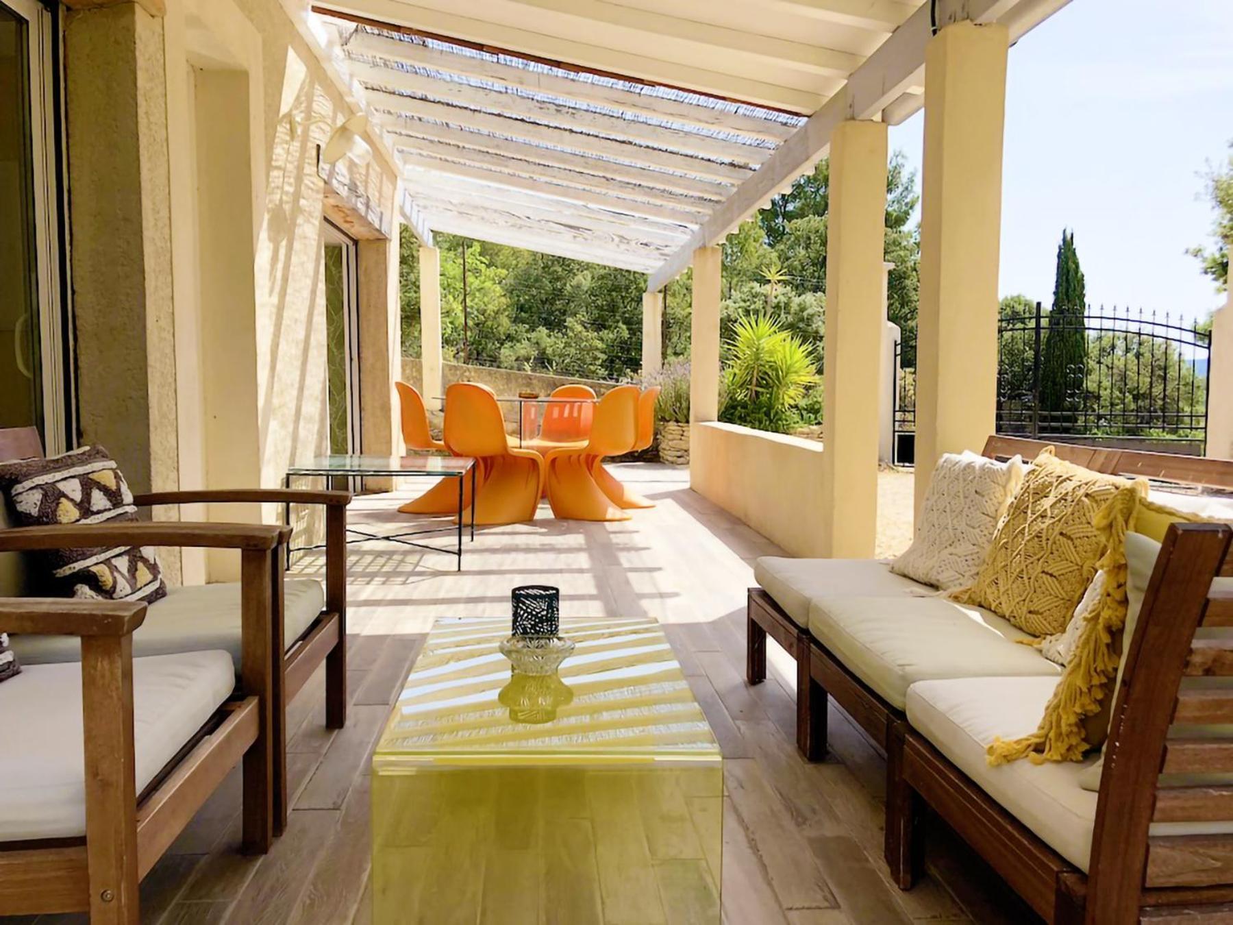 La Villa Les Petits Gardons Castillon-du-Gard Exterior photo
